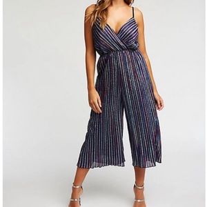 Gorgeous Charlotte Russe rainbow sparkle jumpsuit